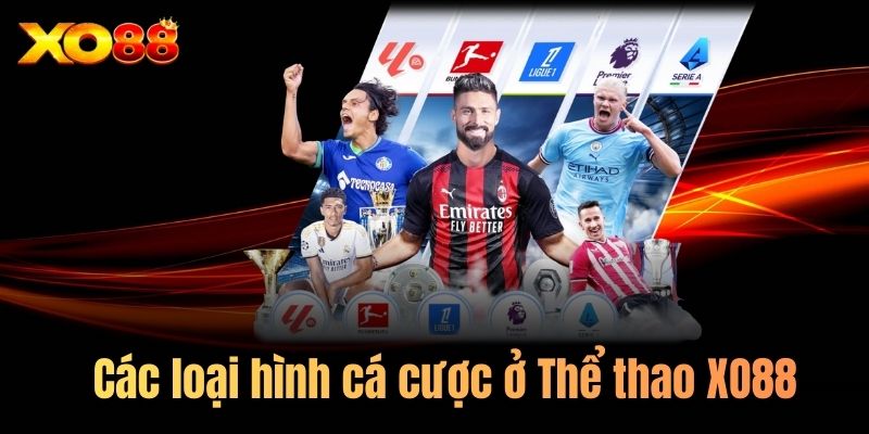 Các loại hình cá cược ở Thể thao XO88